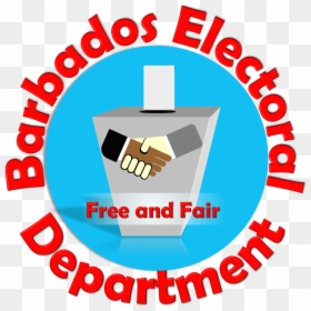 Transparent Your Vote Counts Clipart, HD Png Download - barbados flag png