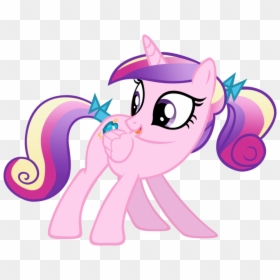 Rainbowdashfan2012, Ponytail, Princess Cadance, Safe - Mlp Princess Cadence Filly, HD Png Download - pony tail png