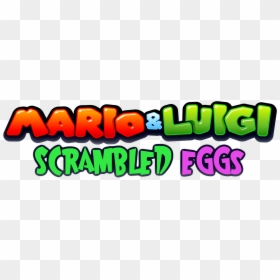Mario & Luigi, HD Png Download - paper mario color splash logo png