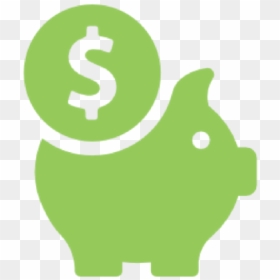 Savemoneyicon-01 - Icon Vector Piggy Bank Png, Transparent Png - save money icon png