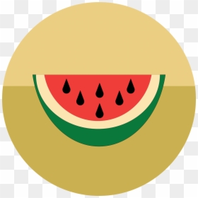 Transparent Watermelon Vector Png - Portable Network Graphics, Png Download - watermelon vector png