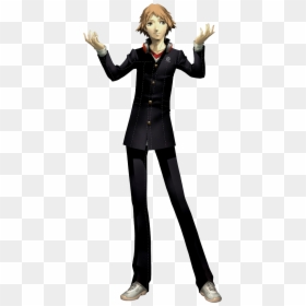 Yosuke Hanamura Render - Junpei Yosuke And Ryuji, HD Png Download - naoto shirogane png