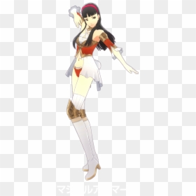 Yukiko Amagi In Her Magical Armor Alternate Costume - Persona 4 High Cut Armor, HD Png Download - naoto shirogane png