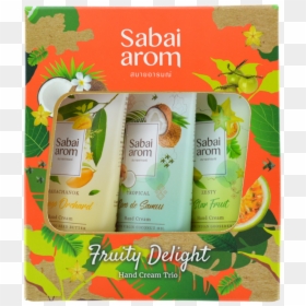 Sabai-arom Fruity Delight Hand Cream Trio Set - Box, HD Png Download - star fruit png