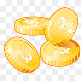 Gold Coins Vector Png Download - Vector Transparent Coin Png, Png Download - gold coin icon png