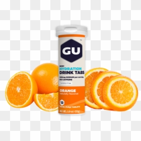 Gu Hydration Drink Tabs-orange - Gu Hydration Drink Tabs Orange, HD Png Download - orange transparent png