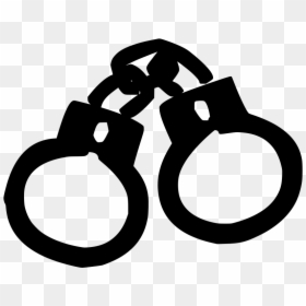 Red Handcuffs Aesthetic, HD Png Download - handcuffs vector png