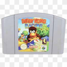 Diddy Kong Racing Nintendo 64 N64 Kassett - Diddy Kong Racing Eur, HD Png Download - diddy kong racing png
