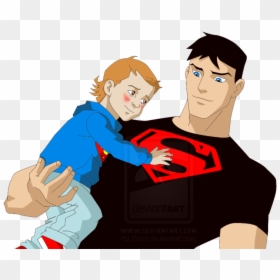 Justicia Joven Images Superboy And Baby Hd Wallpaper - Baby Superboy Young Justice, HD Png Download - young justice png