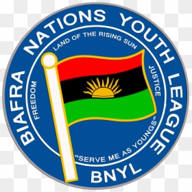 Biafra Nations Youth League Great Seal - Radio Biafra, HD Png Download - young justice png