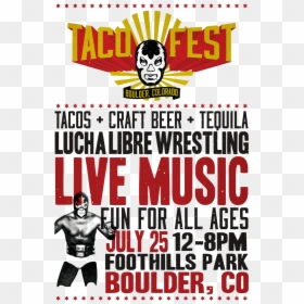Tacfest2019 Webposter - Poster, HD Png Download - taco transparent png