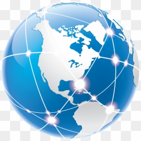 Globe, Telecom Septier - Stock Globe, HD Png Download - techno png