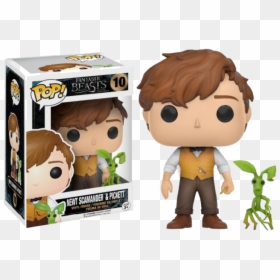 Newt Scamander Pickett Pop, HD Png Download - newt scamander png