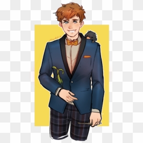 Tuxedo, HD Png Download - newt scamander png