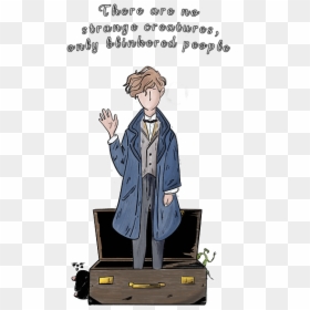 Cartoon, HD Png Download - newt scamander png