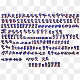 Sonic Sprite Png - All Sonic The Hedgehog Sprites, Transparent Png - 16 bit mario png