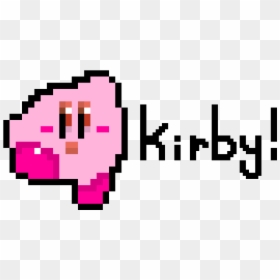 Kirby Logo Old - Kirby Pixel Art Png, Transparent Png - 16 bit mario png