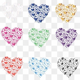 Crystal Hearts - Heart, HD Png Download - crystal heart png