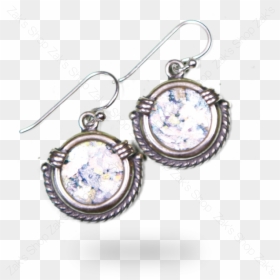 Earrings, HD Png Download - glass circle png