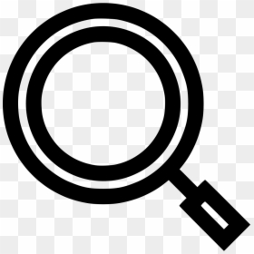 Magnifying Glass Free Icon - Circle, HD Png Download - glass circle png