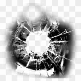 Bullet Hole Clipart Glass Png - Bullet Hole Png Transparency, Transparent Png - glass circle png