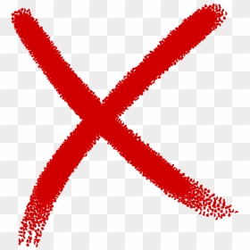 Letter X Png, Transparent Png - cross out png