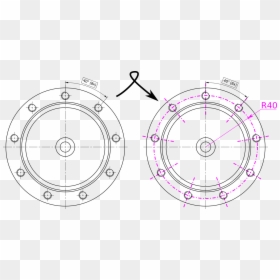 Circle, HD Png Download - curved line png