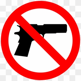 No Gun, HD Png Download - cross out png