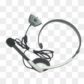 X360 Official Wired Headset, HD Png Download - headphone png