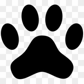 Dog Paw Icon Png, Transparent Png - footprint png