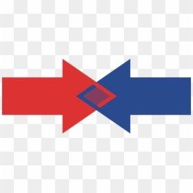 Merge Arrows, HD Png Download - cross out png