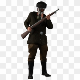 Russian Soldier Ww2 Transparent, HD Png Download - cod ww2 png
