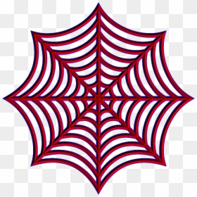 Red Spider Web Vector, HD Png Download - spiderweb png