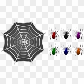 Spiderweb Rug, HD Png Download - spiderweb png