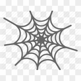 Spider Web Small Drawing, HD Png Download - spiderweb png