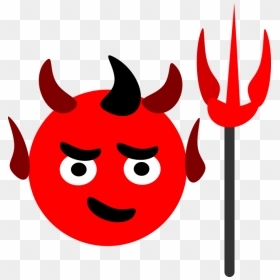 Kartun Setan Png, Transparent Png - devil emoji png