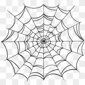 Spider Web Tattoo Drawing, HD Png Download - spiderweb png