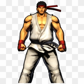 Ryu Ultimate Marvel Vs Capcom 3, HD Png Download - ryu png