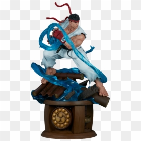 Ryu Statue Street Fighter, HD Png Download - ryu png