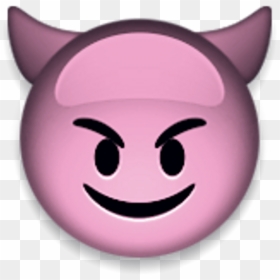 Devil Emoji Transparent Background, HD Png Download - vhv