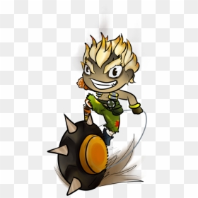 Junkrat Chibi, HD Png Download - junkrat png