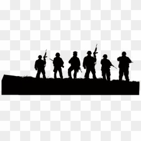 Soldier Silhouette Png, Transparent Png - soldier 76 png
