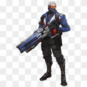 Soldier 76 Reference Kit, HD Png Download - soldier 76 png
