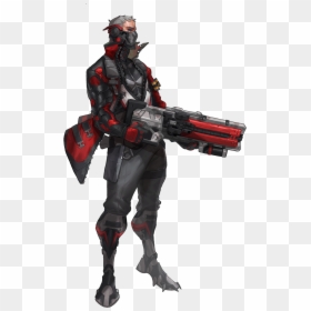 Reaper Concept Art Overwatch, HD Png Download - soldier 76 png