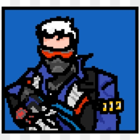 Cartoon, HD Png Download - soldier 76 png