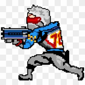 Clip Art, HD Png Download - soldier 76 png