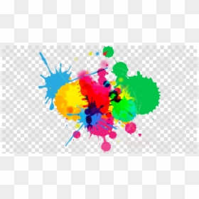 Color Ink Splatter Png, Transparent Png - paint drip png