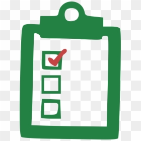 Checklist Clipart, HD Png Download - green check png