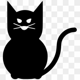 Black Cat, HD Png Download - scary png