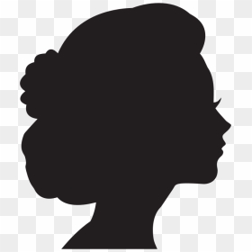 Face Woman Silhouette Png, Transparent Png - human silhouette png
